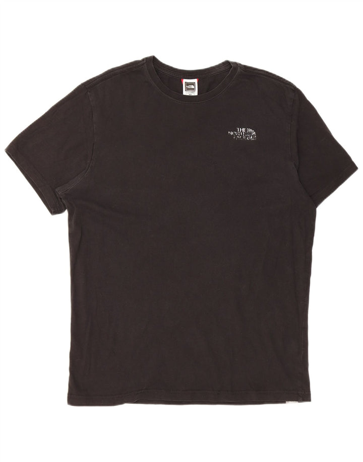 Męski T-shirt z grafiką The North Face, średni czarny