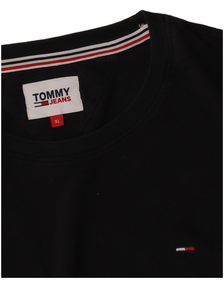 T-shirt męski Tommy Hilfiger Top XL w kolorze czarnym