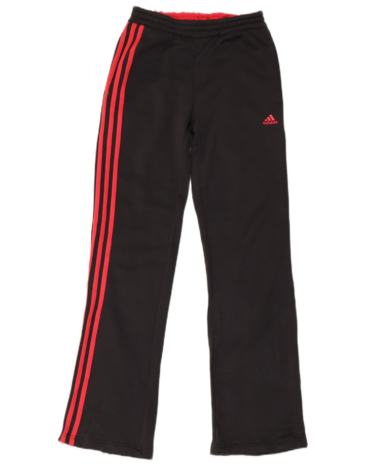 Damskie spodnie dresowe Adidas UK 10, małe, szare, poliestrowe