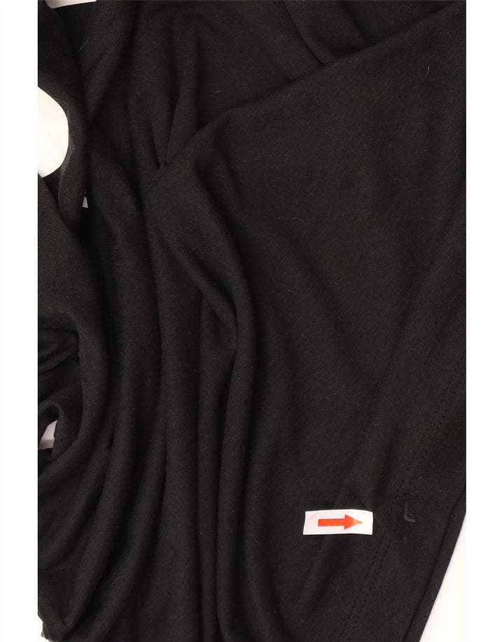 Męski T-shirt z grafiką Nike Dri Fit, XL, czarny, poliester