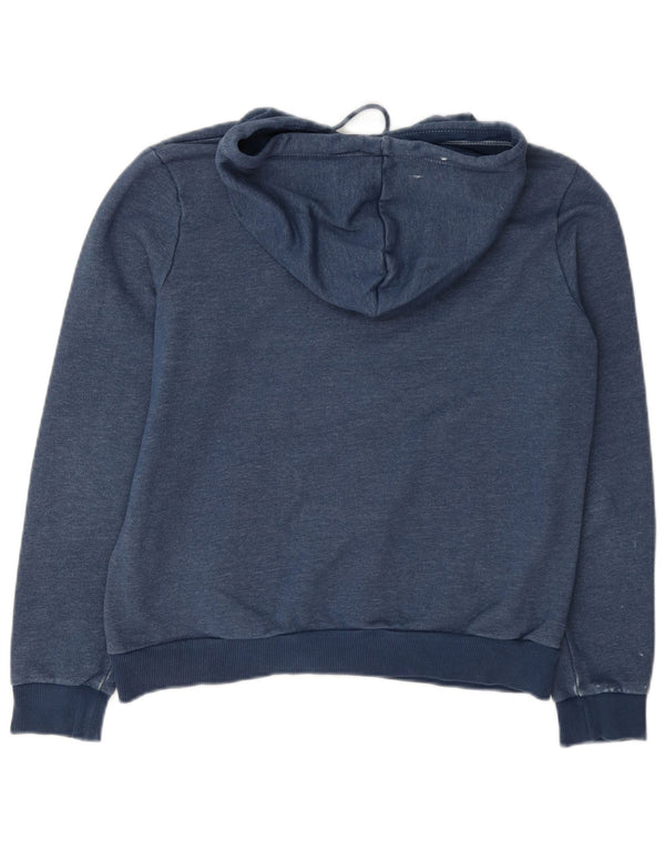 Damski sweter z kapturem Puma UK 14 Średni granatowy, bawełniany