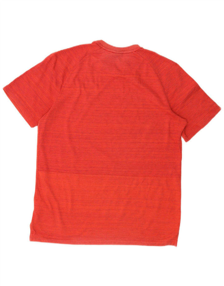 T-shirt męski Nike, bawełniany, w średnie czerwone paski