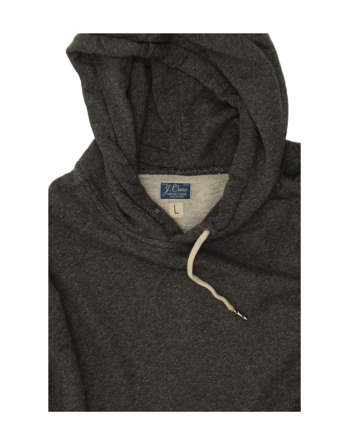 J. CREW Mens Hoodie Jumper Large Grey Cotton Vintage J. Crew and Second-Hand J. Crew from Messina Hembry 