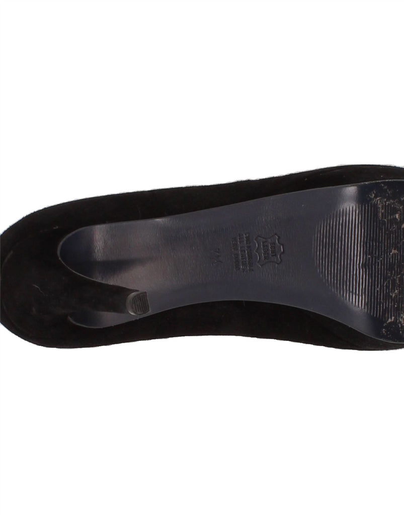 KENNEL & SCHMENGER Womens Suede Pump Heels UK Size 7.5 Black Suede Vintage Kennel & Schmenger and Second-Hand Kennel & Schmenger from Messina Hembry 