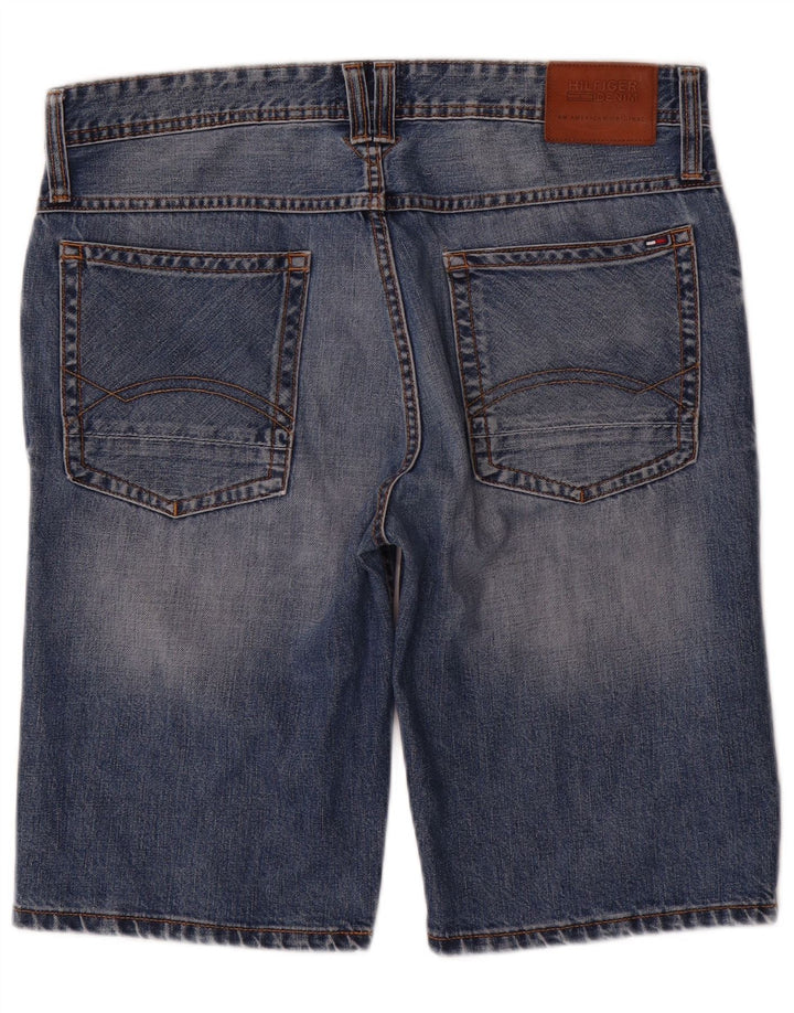Męskie spodenki jeansowe TOMMY HILFIGER W34, duże, niebieskie, bawełniane
