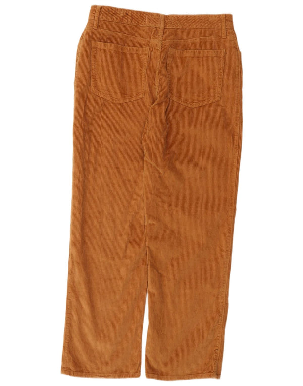 Damskie sztruksowe spodnie Hollister Dad z wysokim stanem US 11 Large W30 L29 brązowe