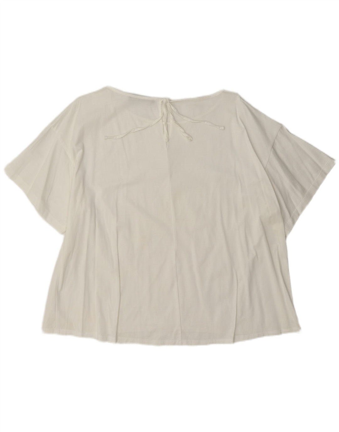 Damska bluzka weekendowa Max Mara Top UK 18 XL Biała