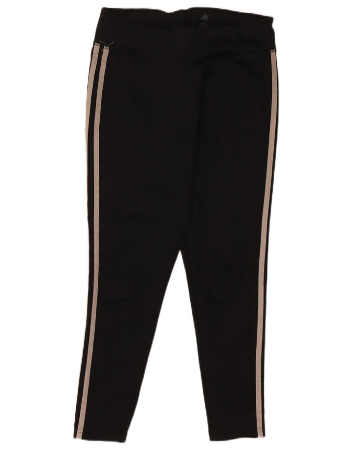 Damskie legginsy Adidas Climalite UK 12/14 Średni czarny poliester