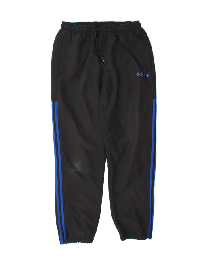 ADIDAS Mens Tracksuit Trousers Joggers Medium Black Polyester Vintage Adidas and Second-Hand Adidas from Messina Hembry 
