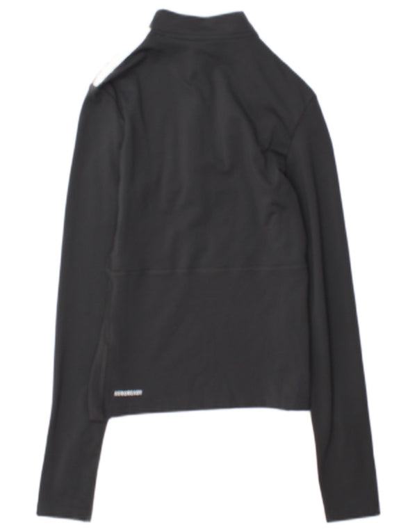Damski dres Adidas z zamkiem błyskawicznym na szyi, UK 4/6 XS, szary, blok kolorów
