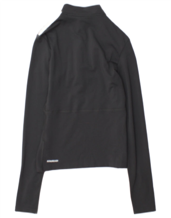 Damski dres Adidas z zamkiem błyskawicznym na szyi, UK 4/6 XS, szary, blok kolorów