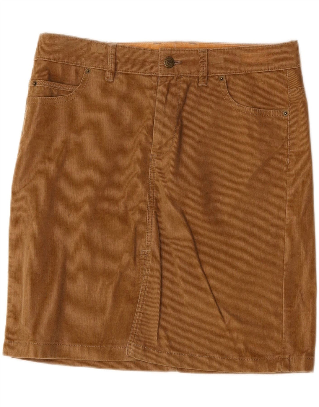 Damska spódnica sztruksowa Timberland W29 Średnia beżowa bawełna