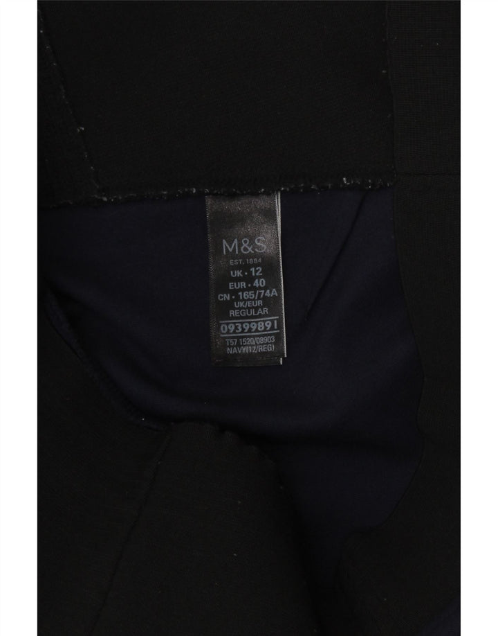 Damskie legginsy Marks & Spencer o regularnym kroju UK 12, średni granatowy wiskoza