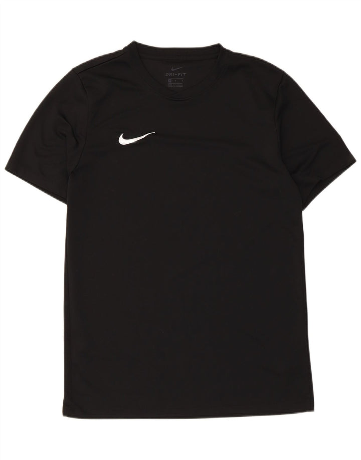 Męska koszulka Nike Dri Fit Top, średni czarny poliester