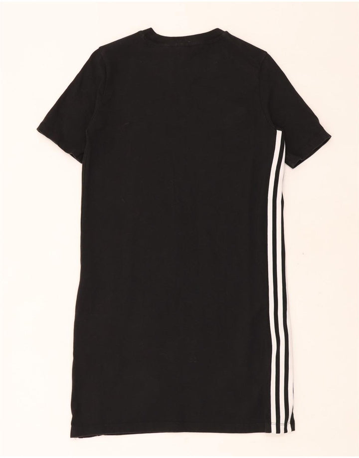 Damska sukienka t-shirtowa ADIDAS UK 6 XS, czarna bawełna