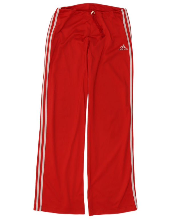 Damskie spodnie dresowe Adidas o luźnym kroju UK 12 Medium Red Sports