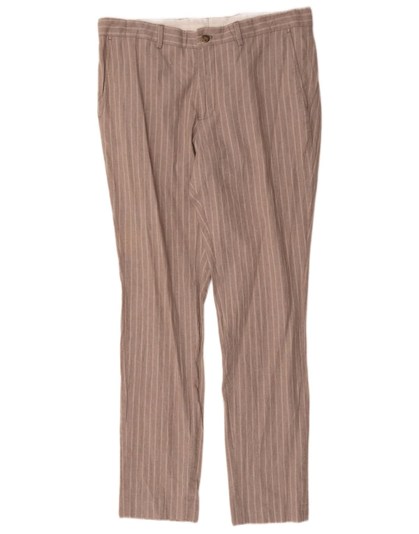 Męskie spodnie Chino Jack & Jones IT 52 XL W36 L31 Szare paski