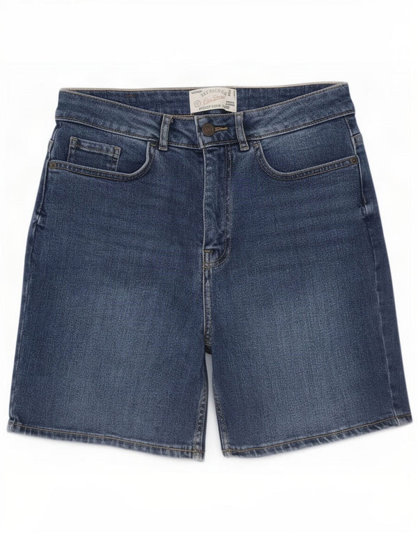 Damskie spodenki jeansowe Fat Face Darley UK 10 Small W26 Niebieskie bawełniane