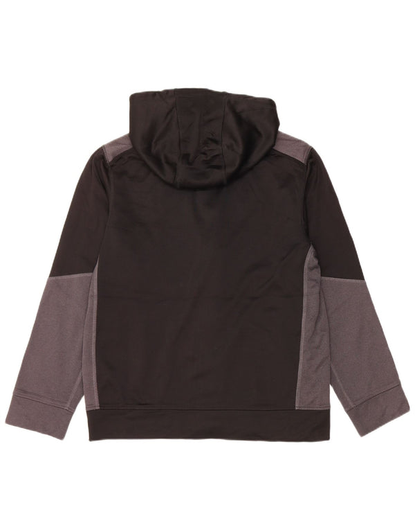 Sweter chłopięcy RUSSELL ATHLETIC z kapturem i zamkiem, 15-16 lat, 2XL, czarny, blok kolorów