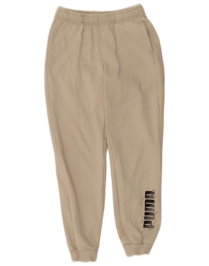 Chłopięce spodnie dresowe Puma Joggers 13-14 lat Beżowe