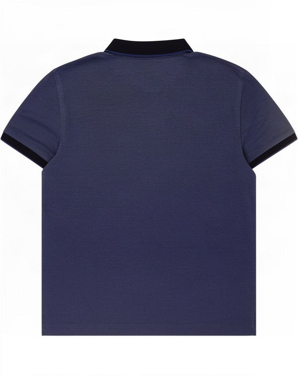 Męska koszulka polo Gant 3XL, niebieska, bawełniana w plamki