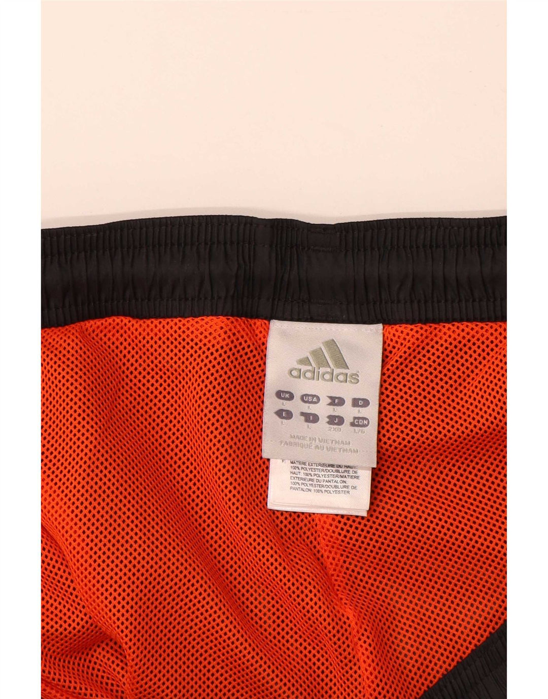 Męskie spodnie dresowe Adidas, duże, czarne, poliestrowe