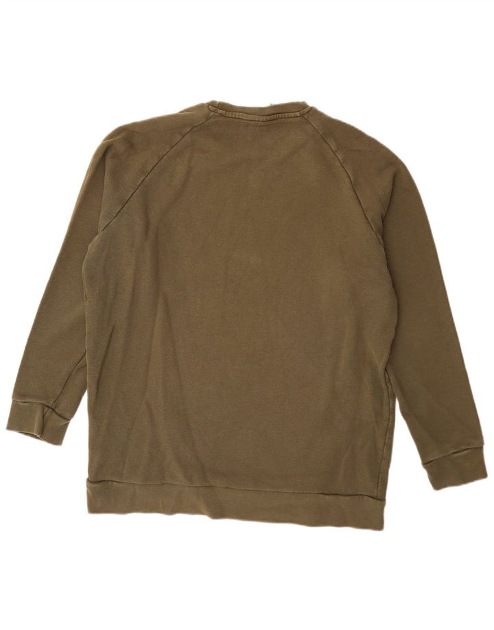 Bluza męska Adidas, duża, bawełniana khaki