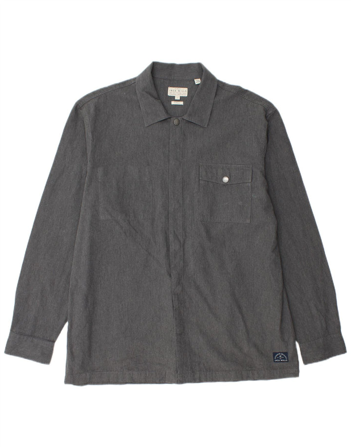 Męska koszula wierzchnia Jack Wills, duża, szara, bawełniana