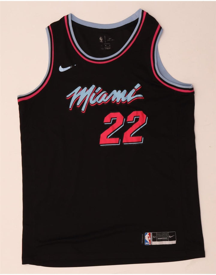 Męski T-shirt Nike Miami Graphic Top XL, poliester w czarne paski