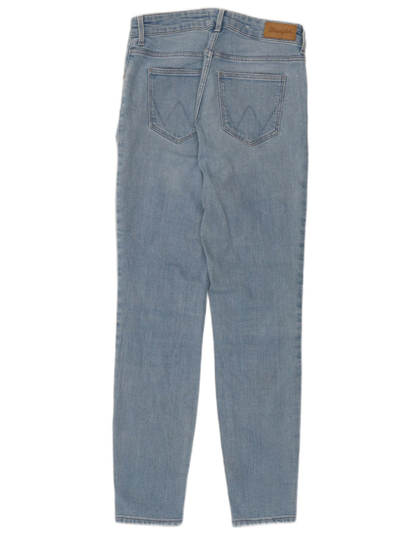 Damskie jeansy Wrangler Skinny W26 L30 Niebieskie bawełniane