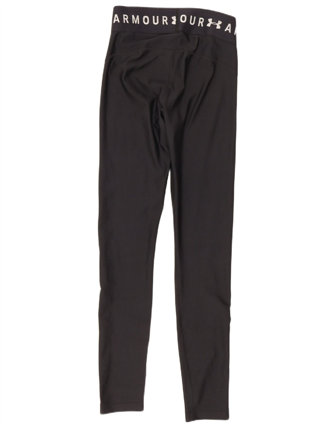 Damskie legginsy kompresyjne Under Armour z grafiką UK 10, małe, czarne sportowe