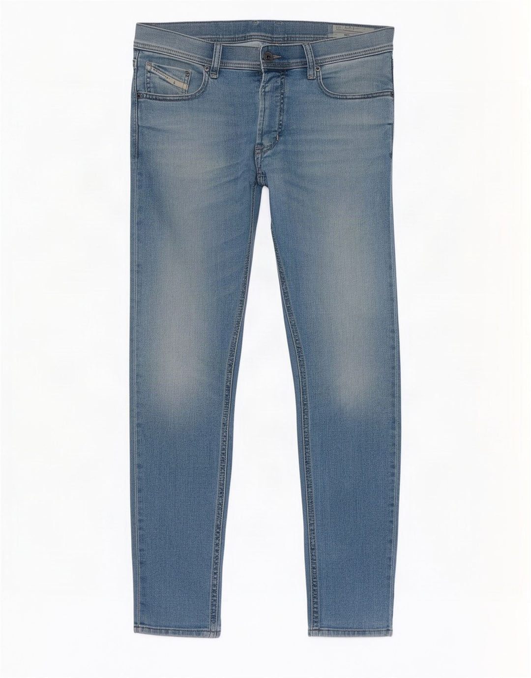 Diesel Męskie Tepphar Carrot Slim Jeans W32 L30 Niebieskie bawełniane