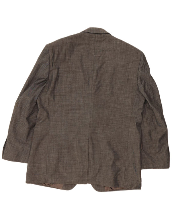 Marks & Spencer Męska marynarka zapinana na 3 guziki UK 42 XL Szara nowa wełna