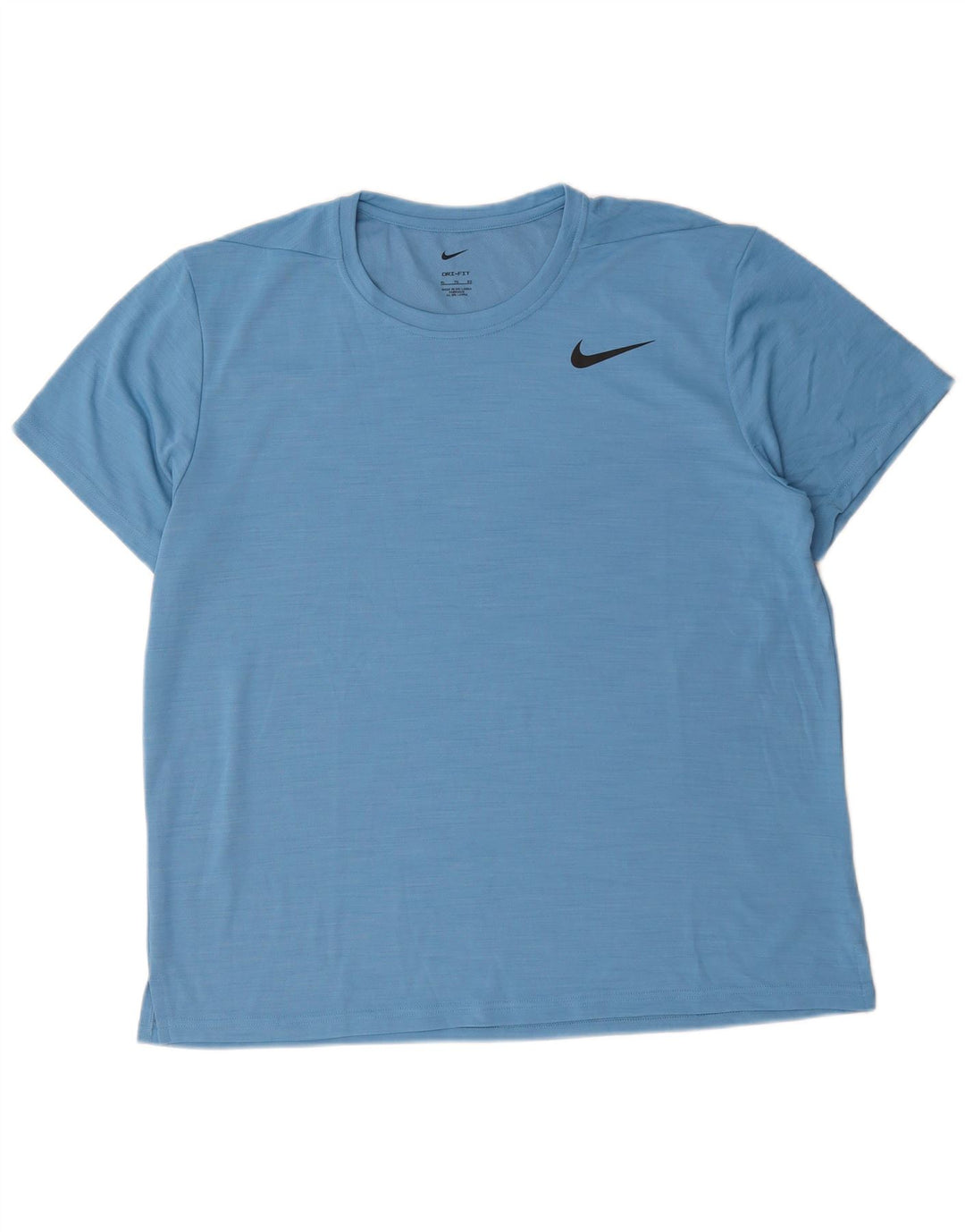 Męski T-shirt Nike Dri Fit Top XL Niebieski Poliester