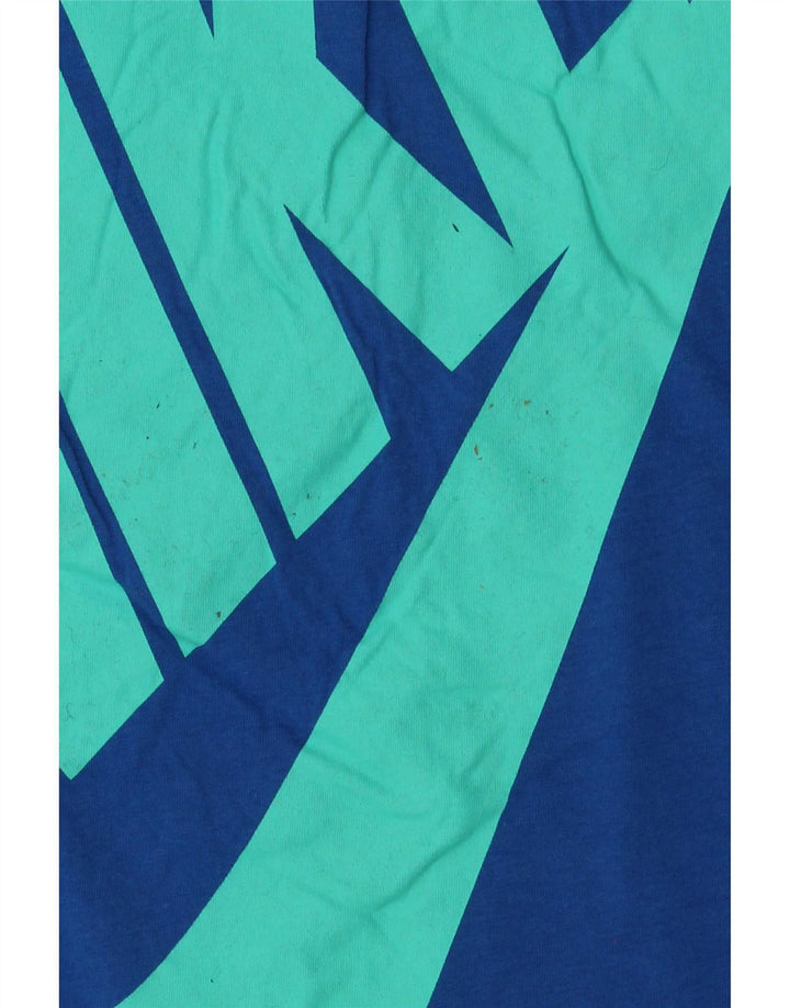 Damska kamizelka Nike Slim Fit Graphic Top UK 12/14 Średni niebieski