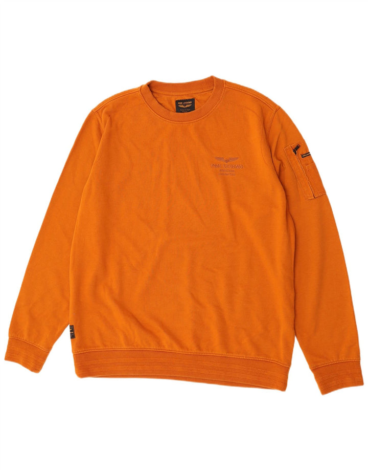 Bluza męska Pme Legend 2XL Pomarańczowa bawełna