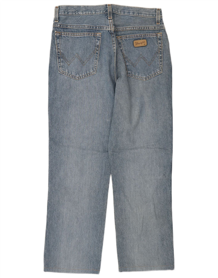 Męskie jeansy Wrangler Texas Straight W32 L28 Niebieskie bawełniane