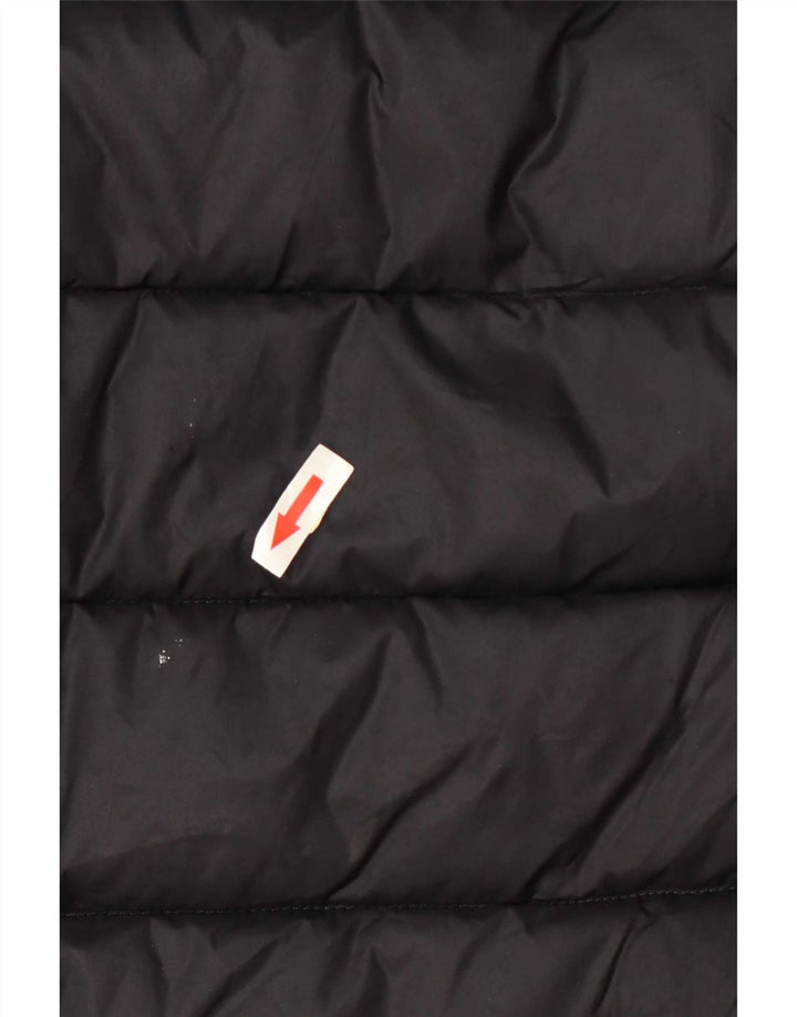 Damska ocieplana kurtka z kapturem Blauer UK 18 XL, czarna, poliamid