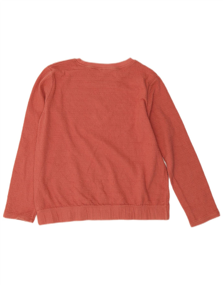 Damska bluza Massimo Dutti, UK 14, średnia, pomarańczowa bawełna