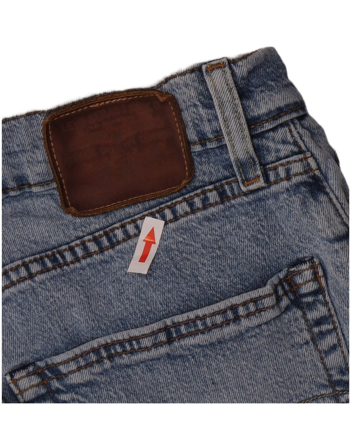 Męskie proste dżinsy Levi's W31 L34 Niebieskie bawełniane