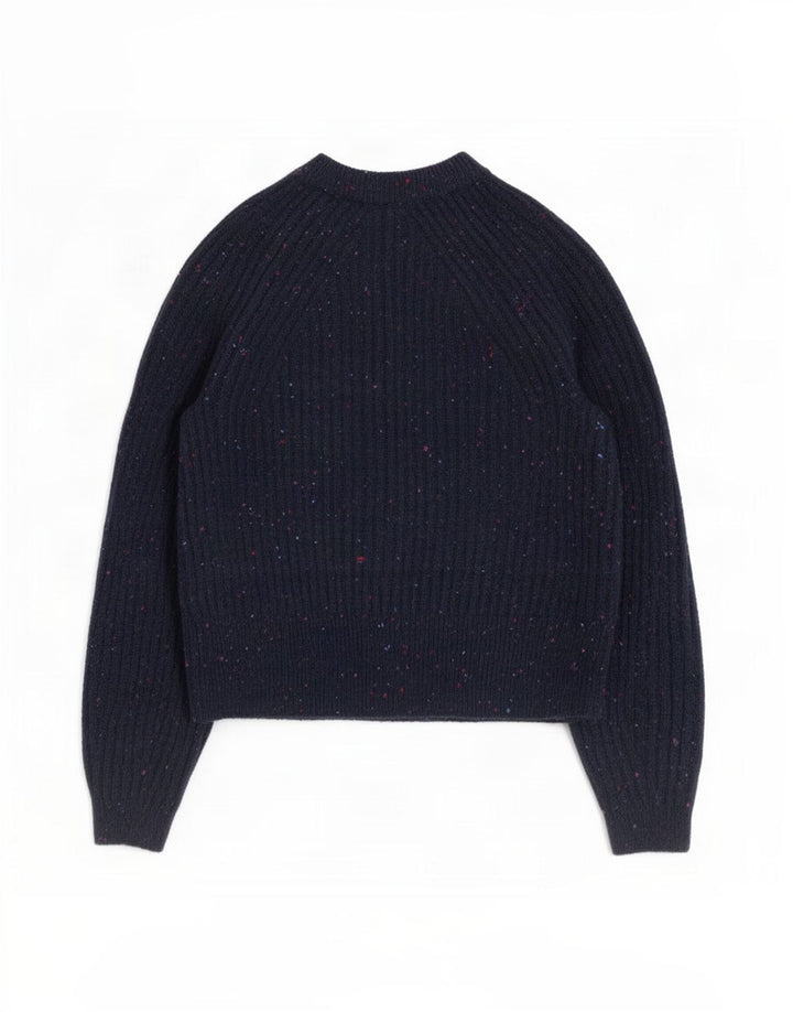Sweter damski Marks & Spencer UK 10, mały, granatowy, nakrapiany