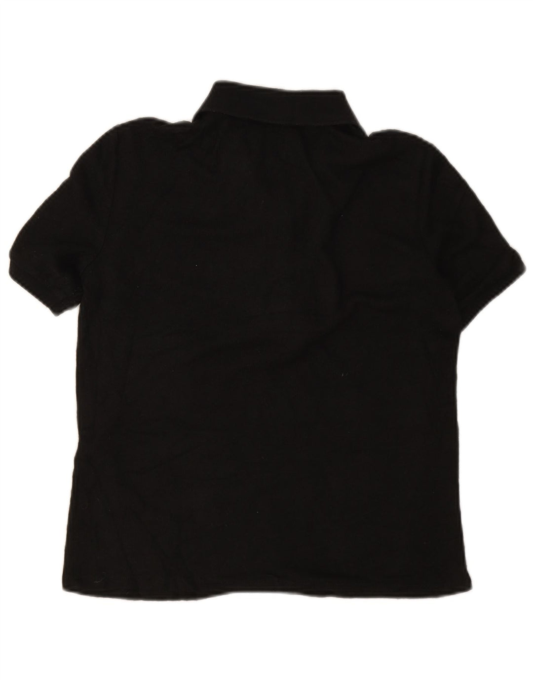 Damska koszulka polo Zara UK 10 Small, czarna wiskoza