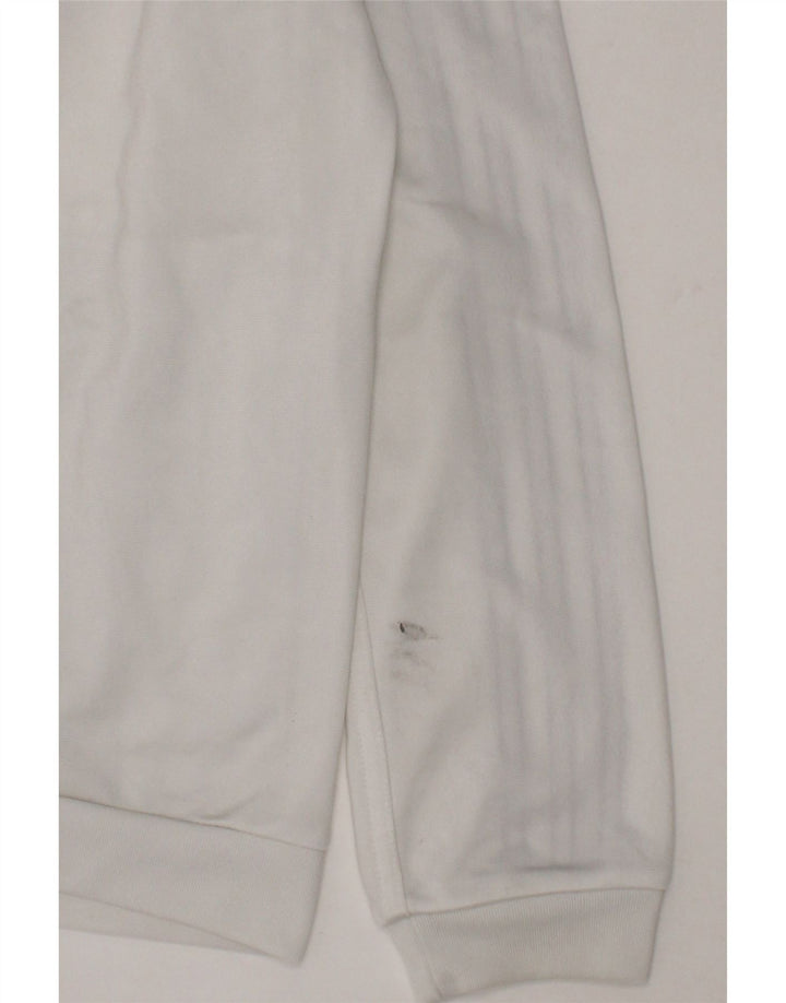 ADIDAS Girls Juventus Tracksuit Top Jacket 11-12 Years White Polyester Vintage Adidas and Second-Hand Adidas from Messina Hembry 