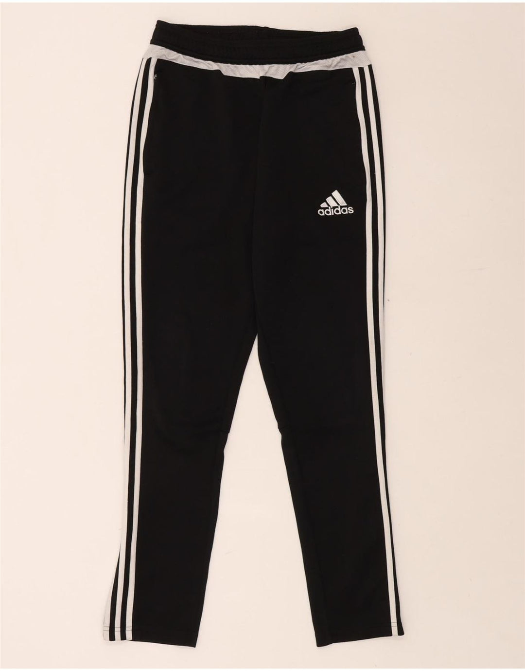 Chłopięce spodnie dresowe ADIDAS Climacool 13-14 lat, czarny poliester