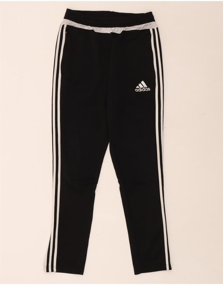 Chłopięce spodnie dresowe ADIDAS Climacool 13-14 lat, czarny poliester