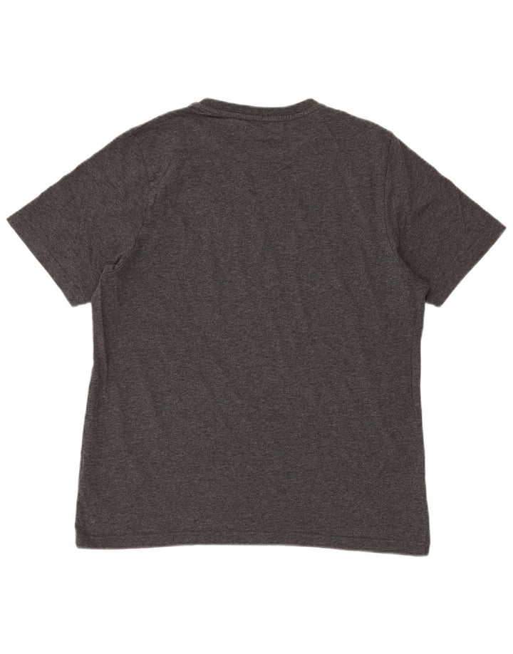 Męski T-shirt z grafiką ELLESSE, średnioszary, bawełniany