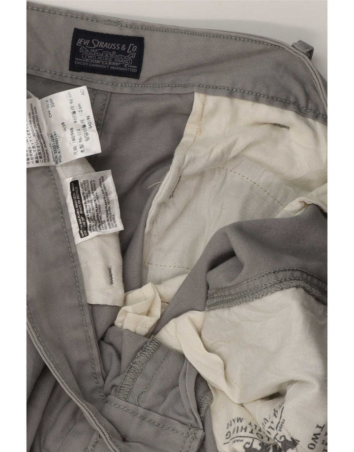 Męskie spodenki cargo Levi's W38 XL Szara bawełna