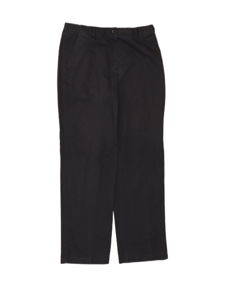 Damskie proste dżinsy Zara z wysokim stanem EU 38 Small W28 L32 Niebieska bawełna