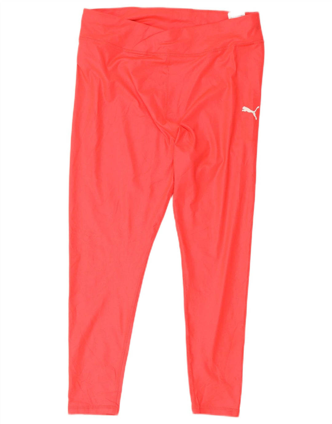 Damskie legginsy Capri Puma UK 16, duże, czerwone, poliestrowe