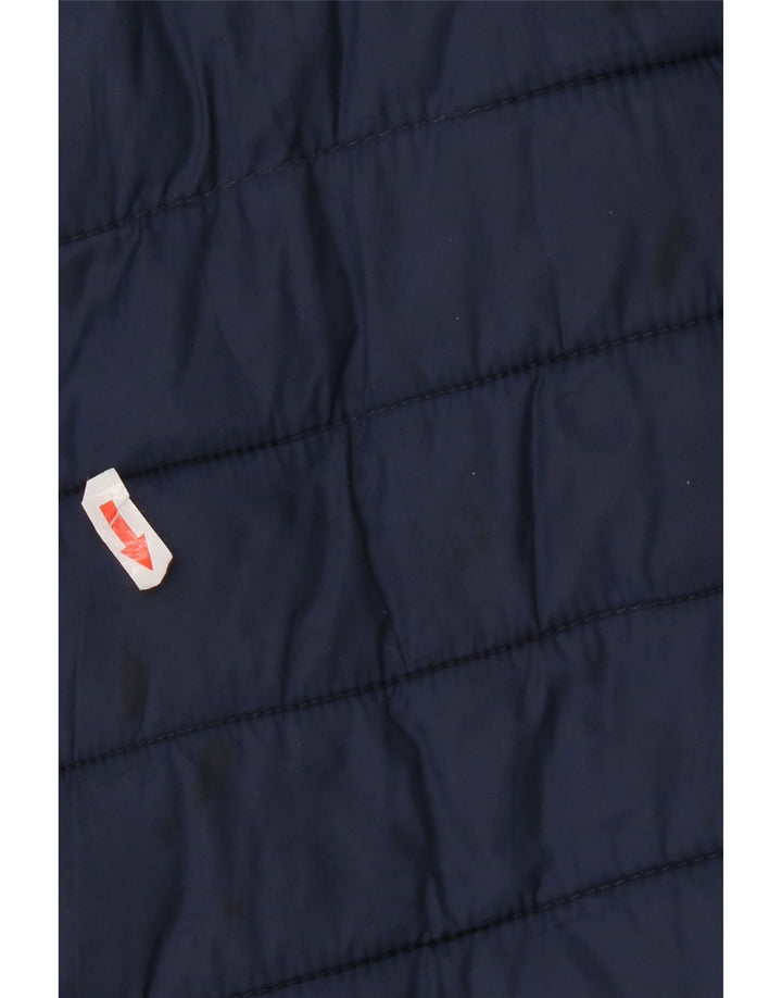 Męska ocieplana kurtka Superdry UK 40, duża, granatowa, nylonowa